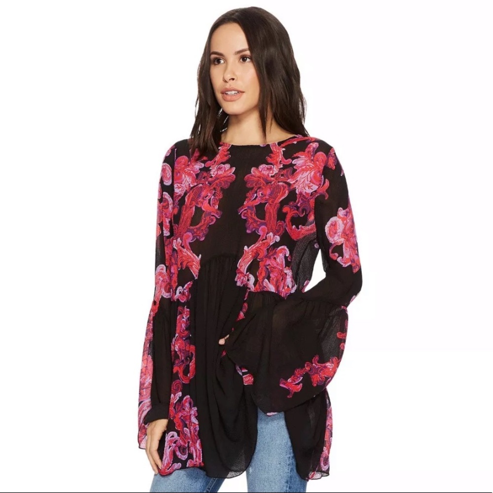 Free People Sheer Dress/Tunic - Picture 4 of 8